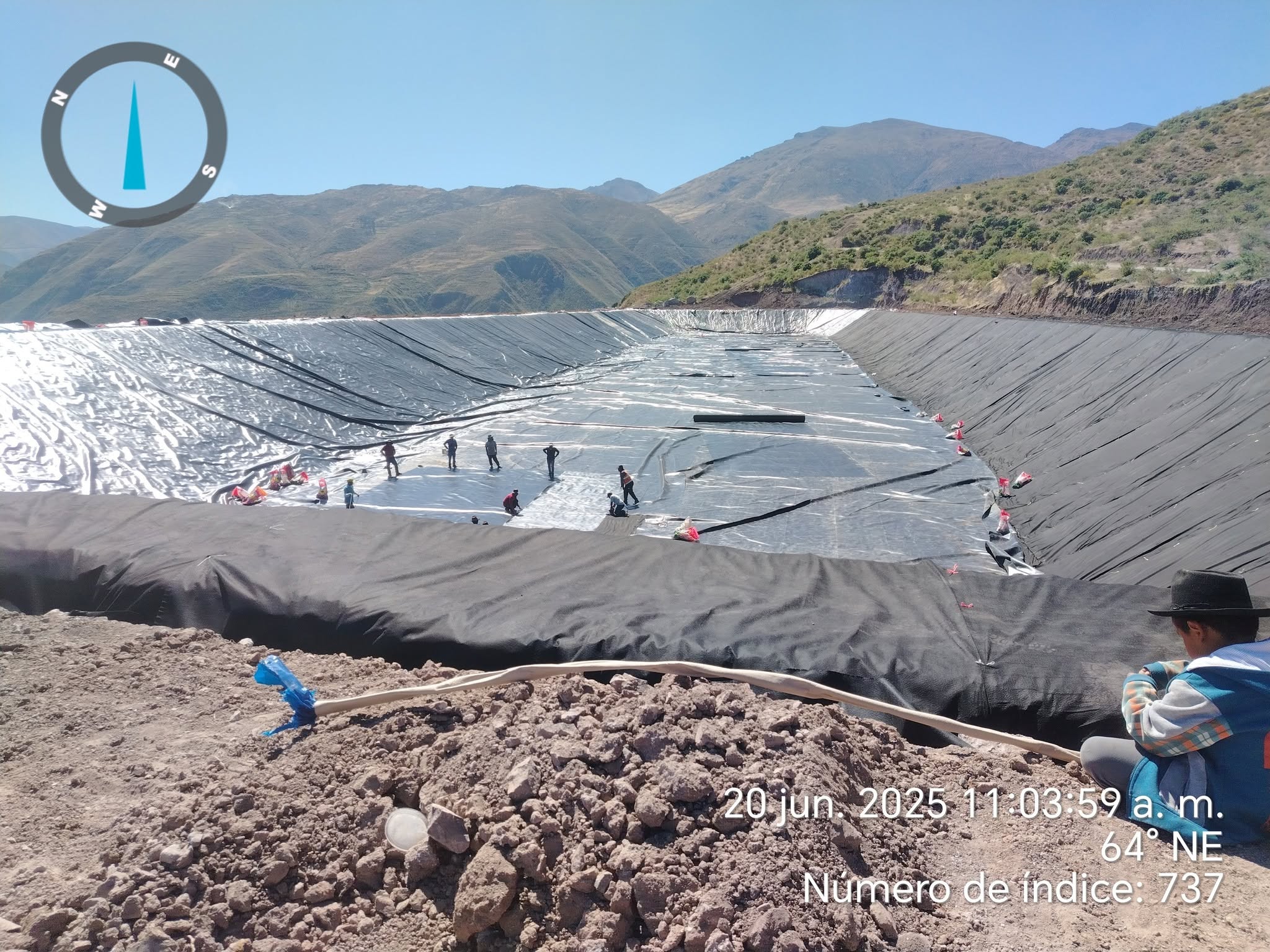 Piedra Redonda — vista de la obra a 4000 msnm en Huarochirí